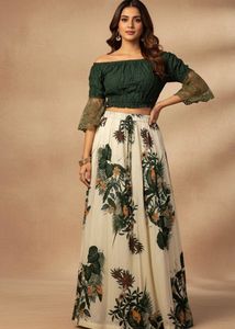 Floral Lehenga Choli Set