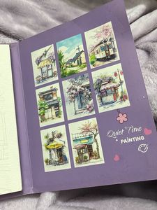 Watercolor Painting Book Set