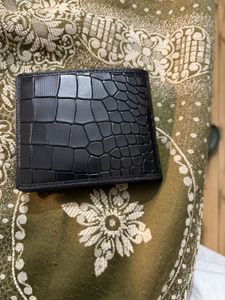 Stylish Croc Embossed Wallet