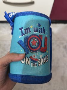 Cute Blue "I'm With You On The Space" Pouch