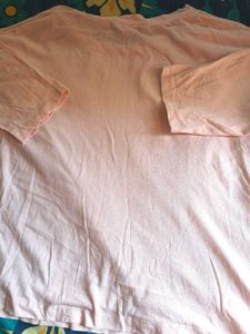 Light Pink Floral Print T-Shirt