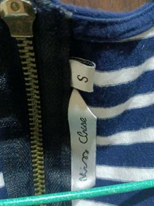 Miss chase Striped Blue Jumpsuit Shorts