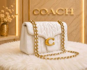 COACH TABBY SHOULDER QUILTED BAG 26 BA