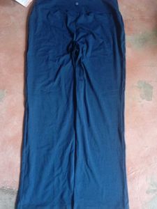 Comfortable Wide Leg Navy Pants