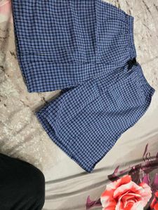 Blue Checkered Boxers