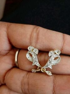 American Diamond Cut Earings