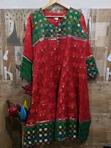 clreareance brand new plume anarkali upto XXL