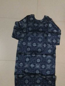Stylish Blue Printed Kurta