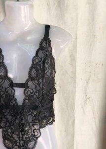 Sheer Black Lace bodysuit