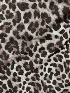 Leopard Print Halter Neck Maxi Dress