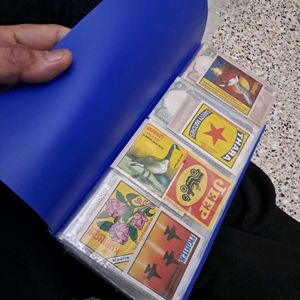 Old hobbv collectibles in Album
