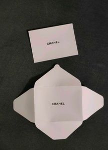 ✨ Chanel Gift Card & Mini Envelope Set