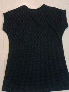 Black Graphic Print T-Shirt