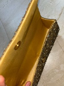 Golden Hand Clutch