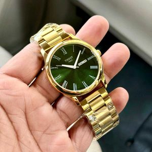 TISSOT MENS GREEN DIAL MOST DEMANDING WATCH AT SAL