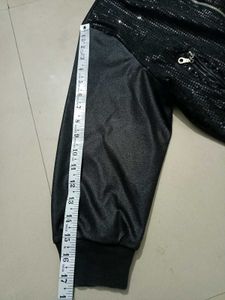 Women's Glitter Shine Crop Jacket Fixed Price