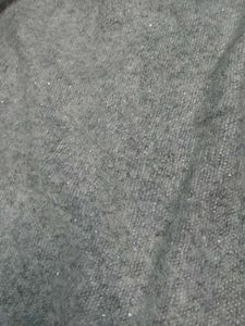 Sparkly Grey Knit Sweater