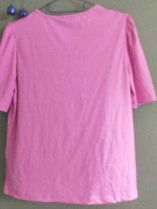 Cute Pink Puff Sleeve Top