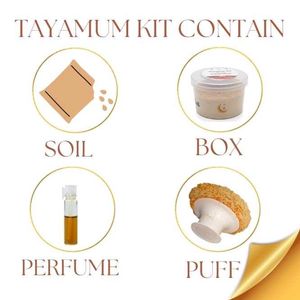 Soil, (Dry Ablution Soil | Tayammum Kit |