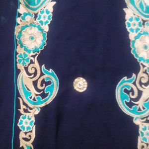 Embroidered Georgette Kurta
