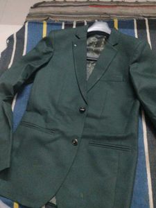 Men's Dark Green Suit