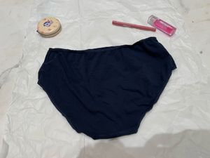 M&amp;S cotton Comfortable Navy Briefs