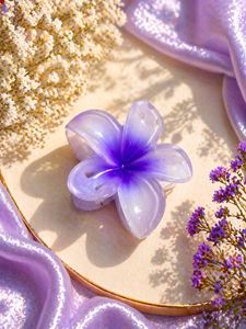 Flower Hair Claw Clip