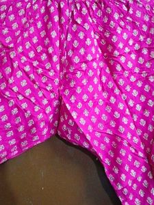 Vibrant Pink Bandhani Kurta Set