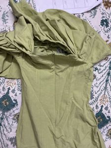 ZARA PUFF SLEEVES LIMITED EDITION DRESS