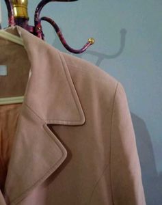 koren ,Chic Peach Cropped Blazer