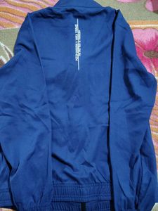 Men's Blue Zip-Up Jacket