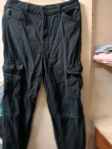 Black Cargo Pants