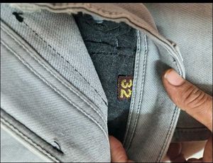 Light Grey Casual Pants