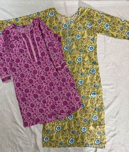 Printed Kurtas Set
