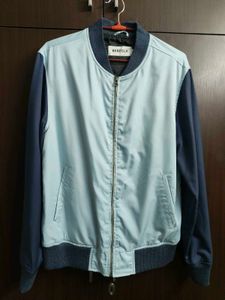 BERFOLK Two-Tone Bomber Jacket
