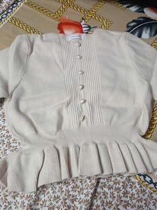 Elegant Peplum Top