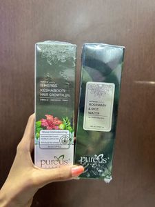 Pureus Herbals haircare Box shampoo ,oil, tonic