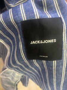 Men's Striped Blazer