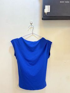 Blue Backless Top 💙