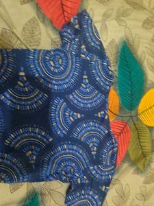 Bombay Paisley Blue  top