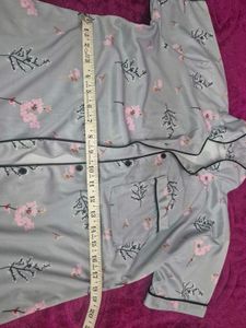 Cute Floral Print Pajama Set