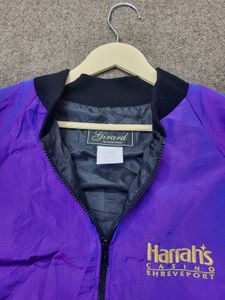 Vintage Purple Bomber Jacket