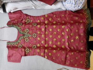 Selling Silk Salwar Kameez Chunni Set 5 In ₹1000