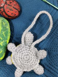 Crochet Turtle🐢 Bag Charm &amp; Curtain Tie ✨