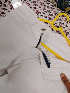 NOX Branded White Jeans