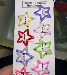 Korean Star Hair Clips