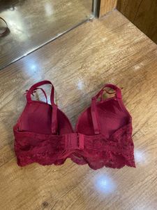 Lace red Bra