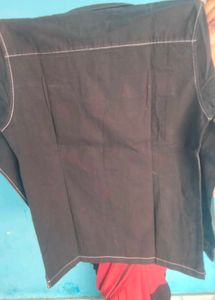 Men's Black Cargo Shirt
