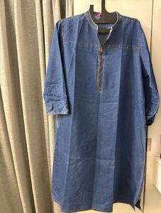 Chic Denim Kurta