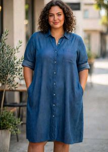Denim Shirt Dress